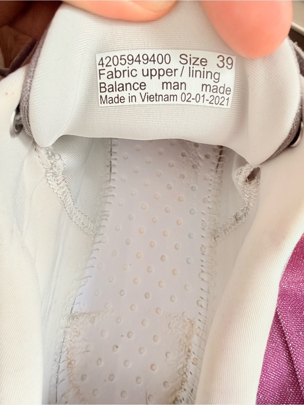 Dansko Light Gray Athletic Lace-Up Sneakers - Picture 8 of 8